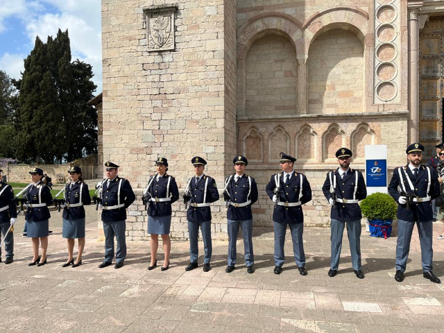 172° Anniversario della Polizia di Stato a Perugia: celebrate la forza e la dedizione al servizio pubblico