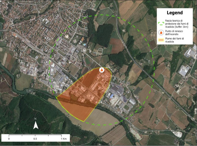 Incendio via Morandi, nuova ordinanza sindacale: restringimento area con restrizioni valide fino al 1° febbraio