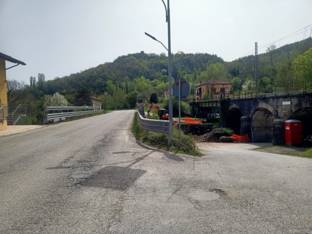 Demolizione e ricostruzione del ponte che collega la frazione di Montecastelli con quella di Verna, strada chiusa per 2 mesi