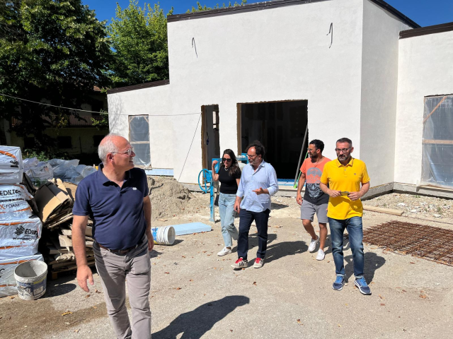 Procedono i lavori nelle scuole di Niccone, Verna e Calzolaro: il sopralluogo dell'Amministrazione comunale