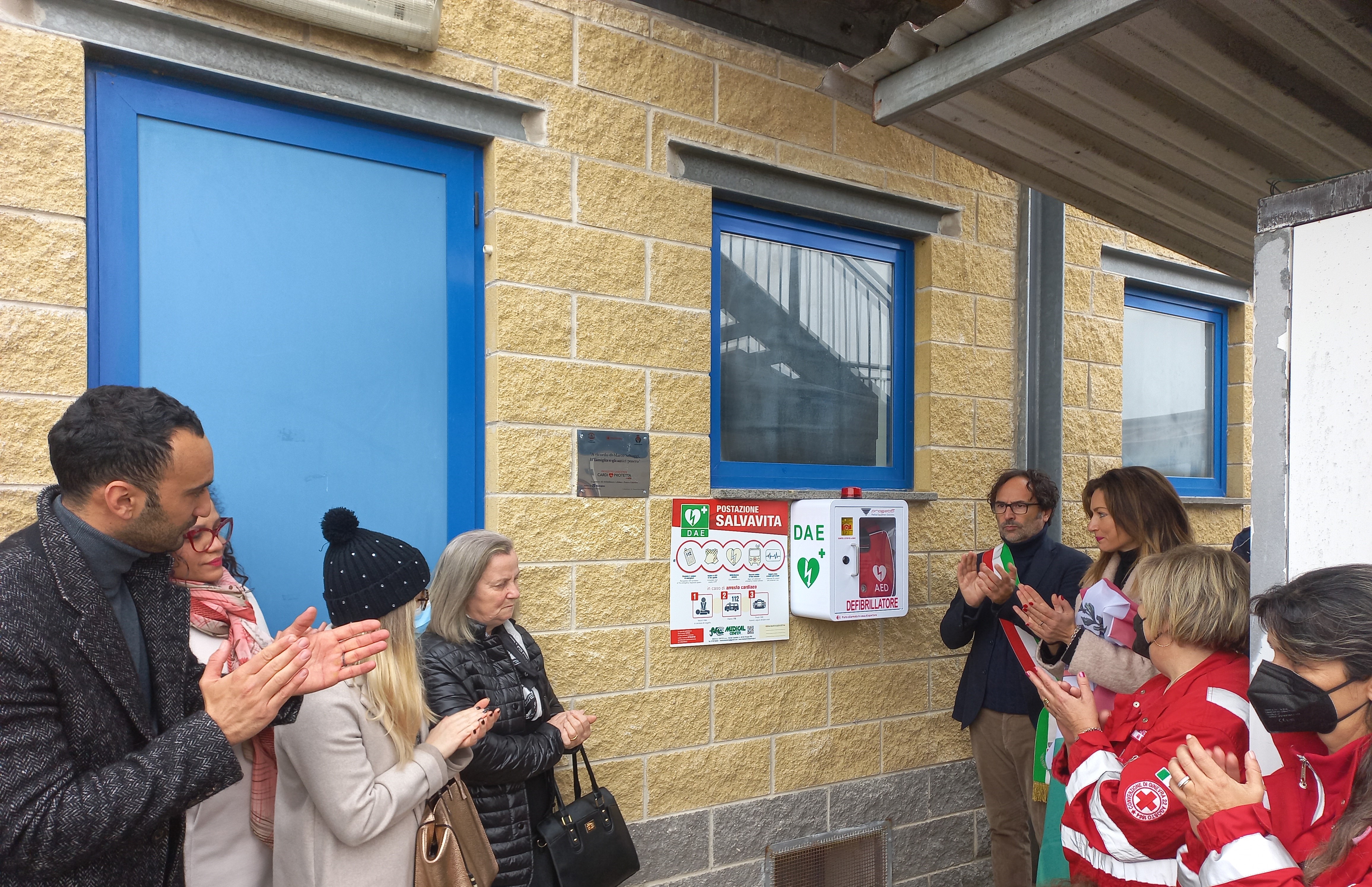 A Calzolaro un nuovo defibrillatore in memoria di Marco Selvaggi